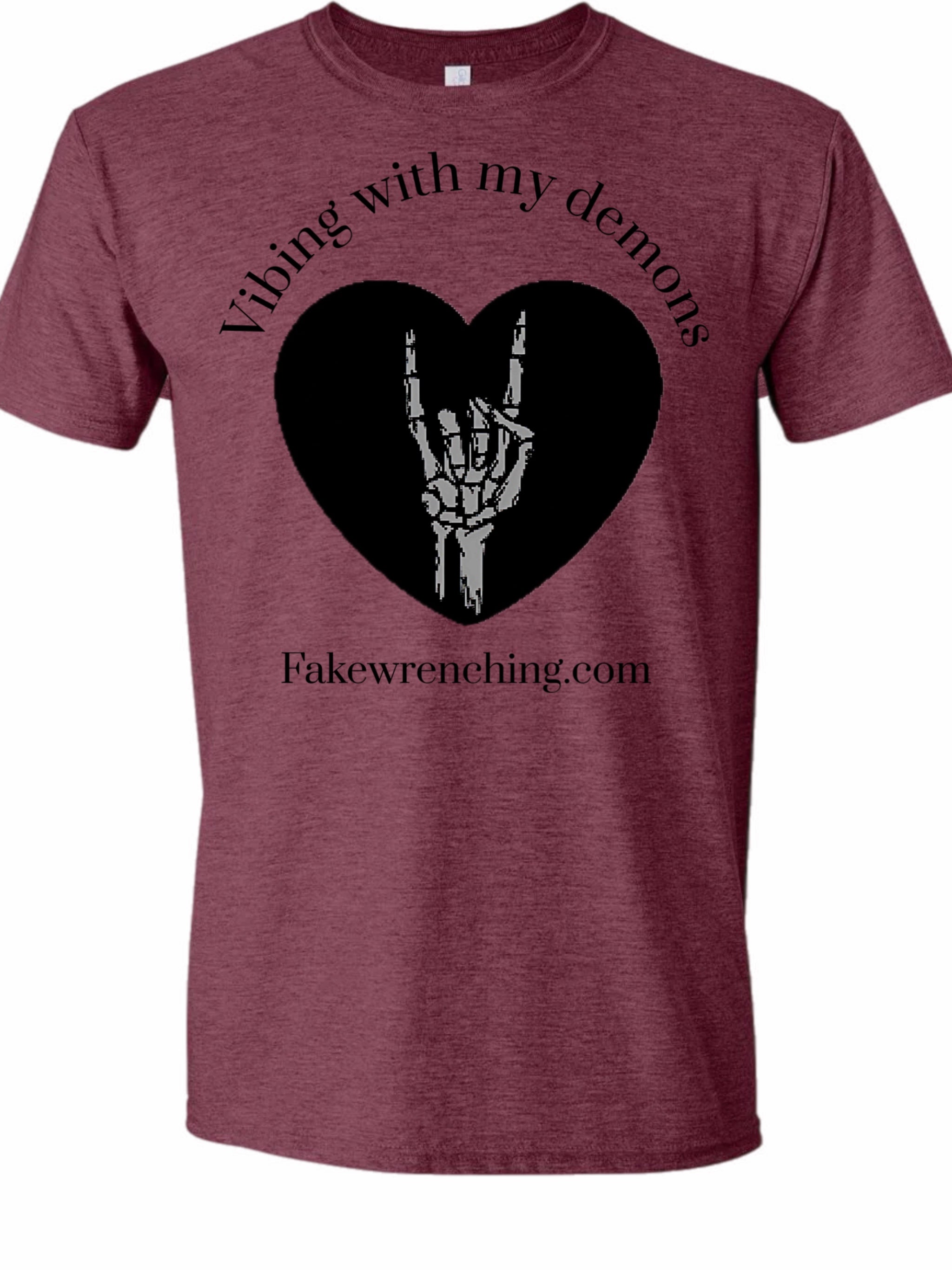 Vibing with my demons unisex shirt