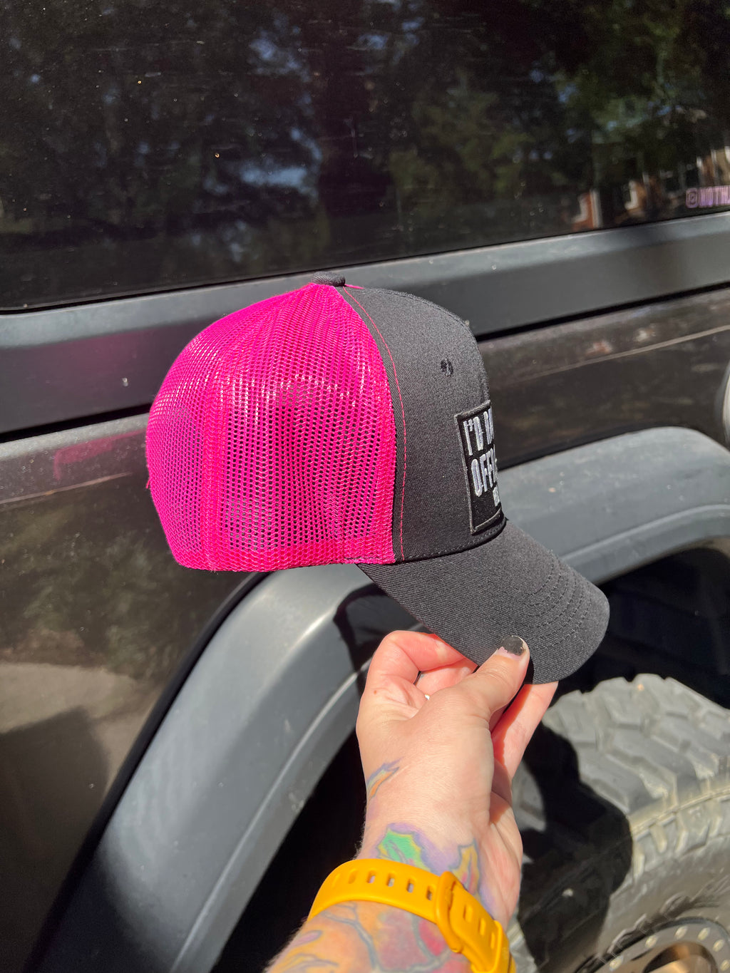 I’d rather be offroading snapback hat