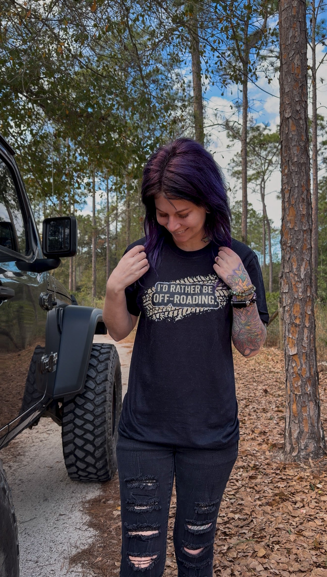 I’d rather be offroading shirt