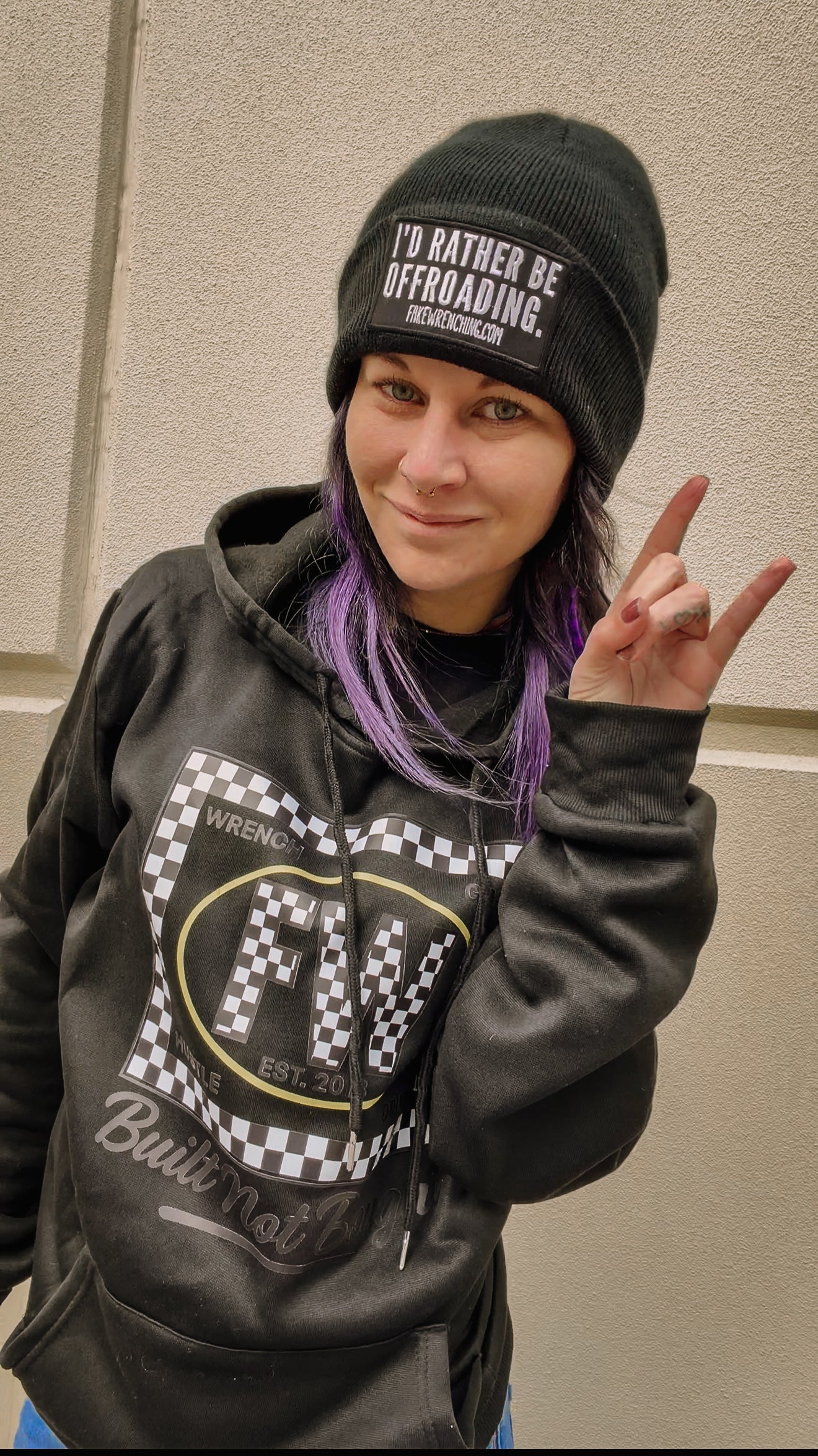 I’d rather be offroading beanie