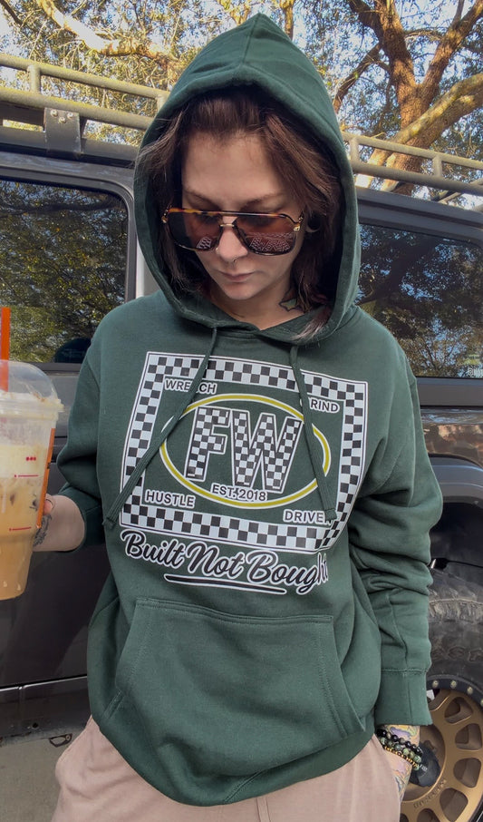 Built not bought hoodie