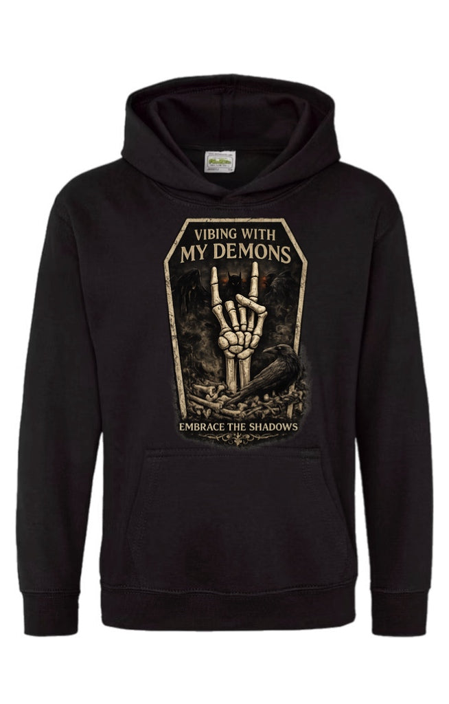 Vibing with my demons hoodie