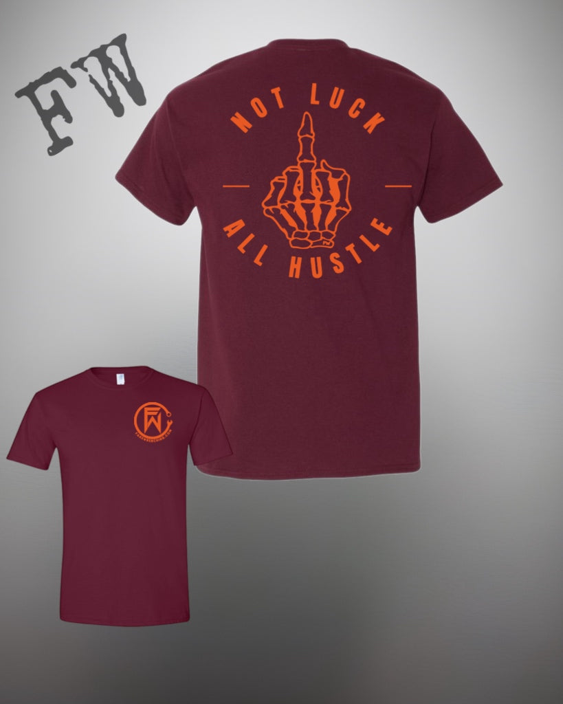 Not luck middle finger