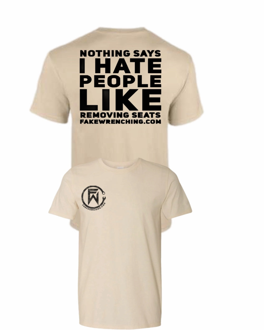 Removing seats unisex shirt