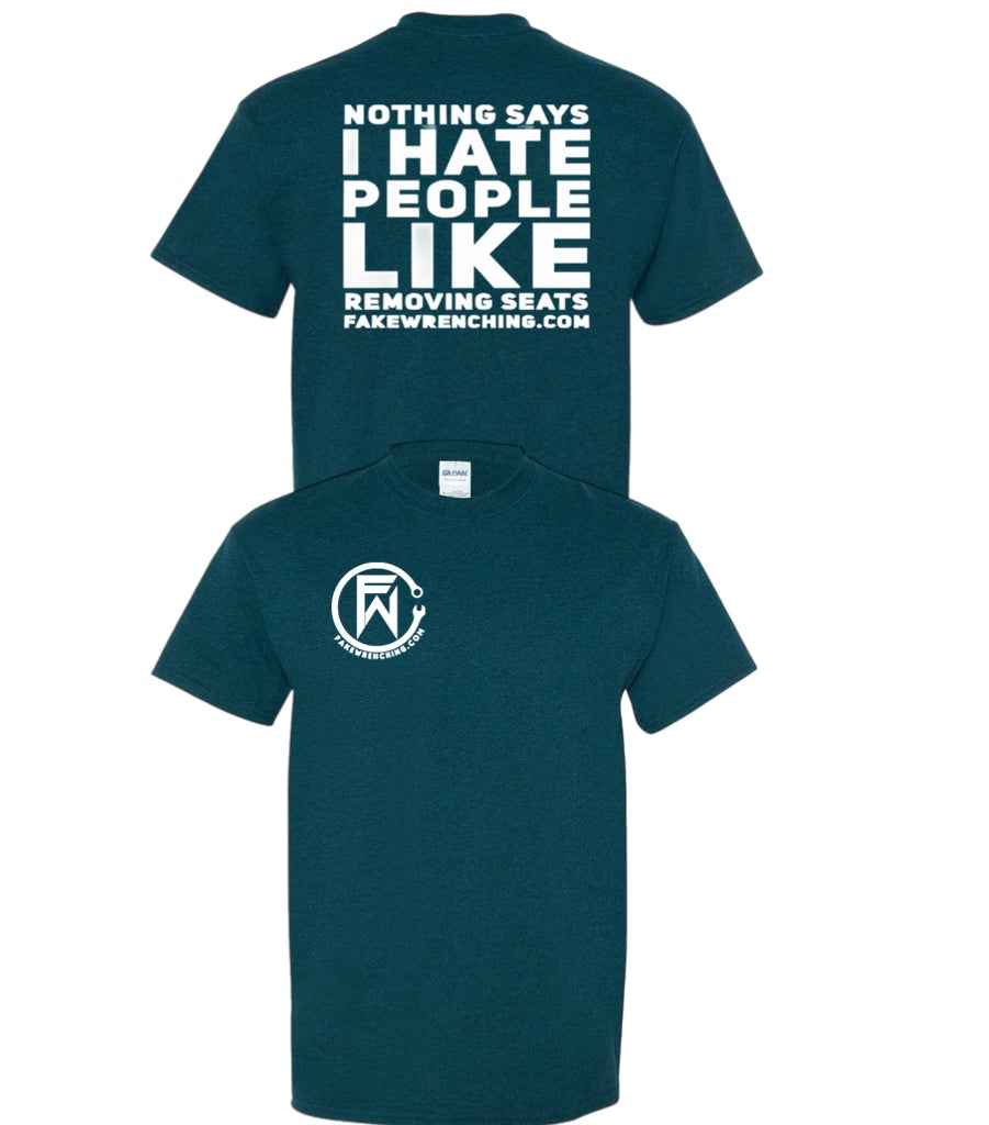Removing seats unisex shirt