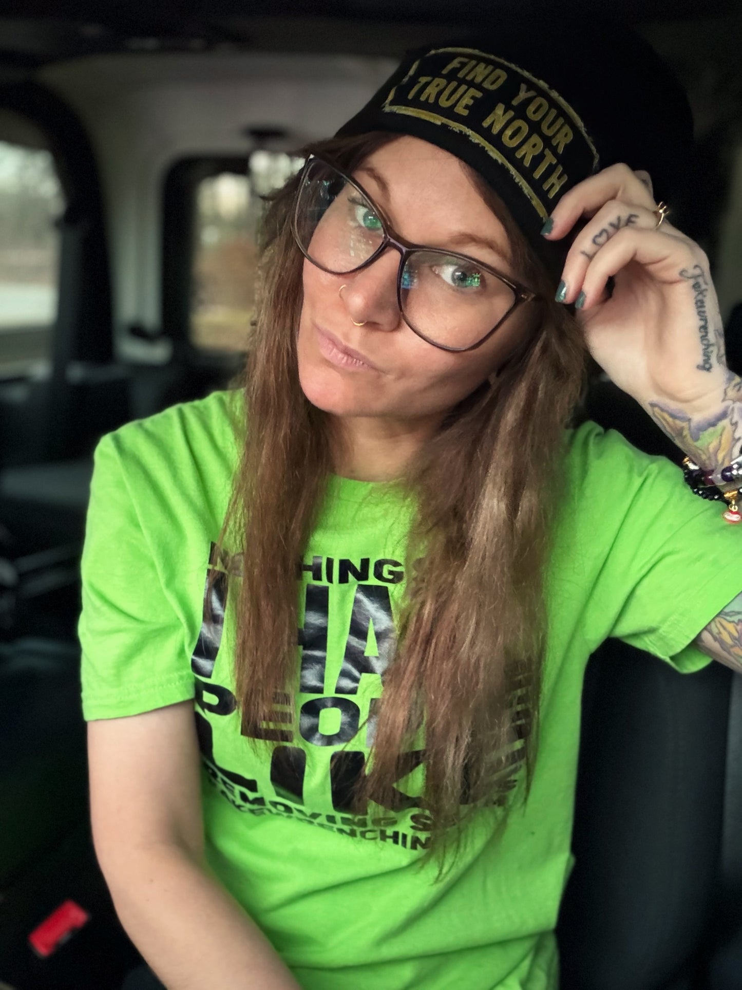 Find your true north beanie