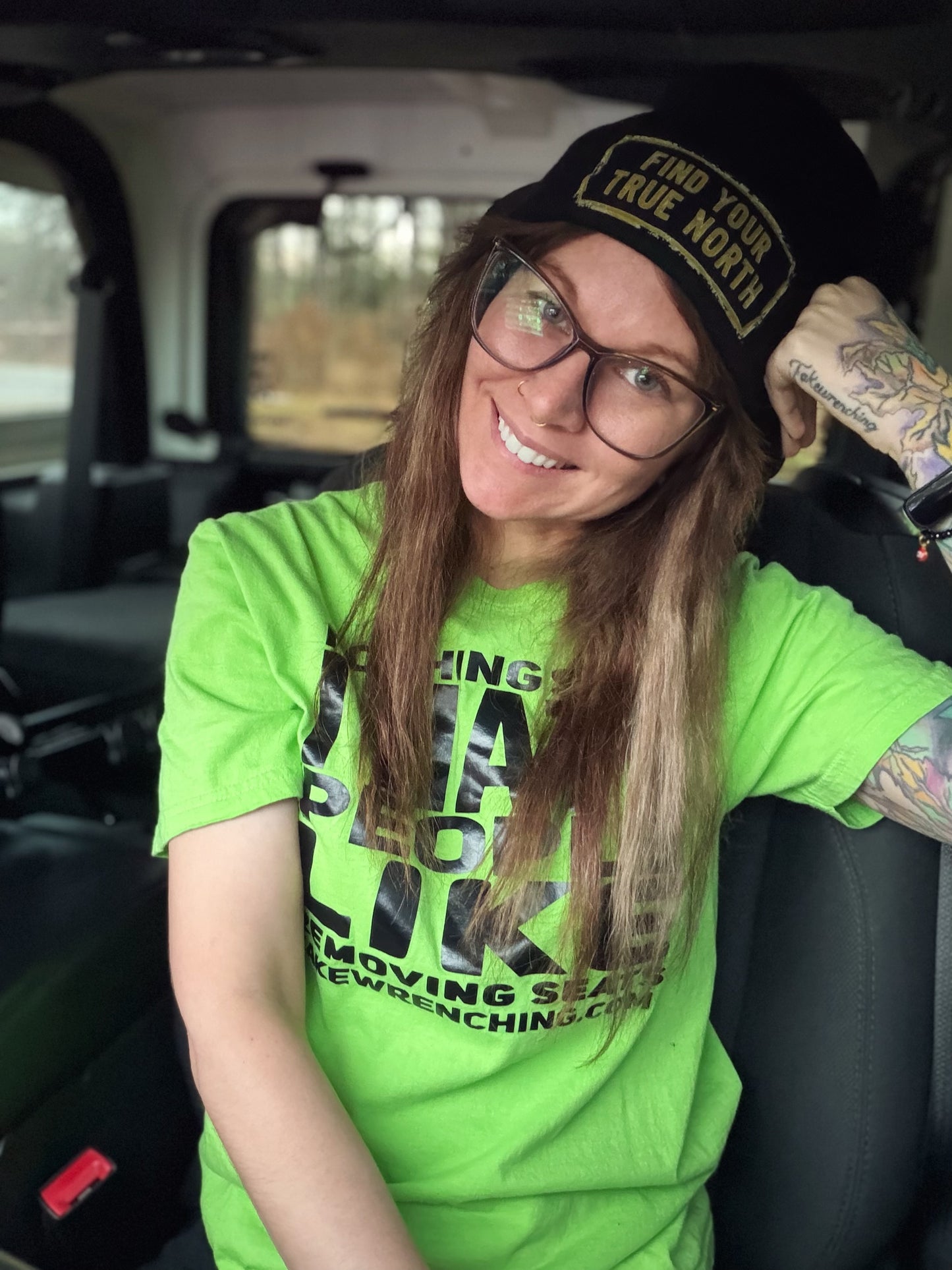 Find your true north beanie