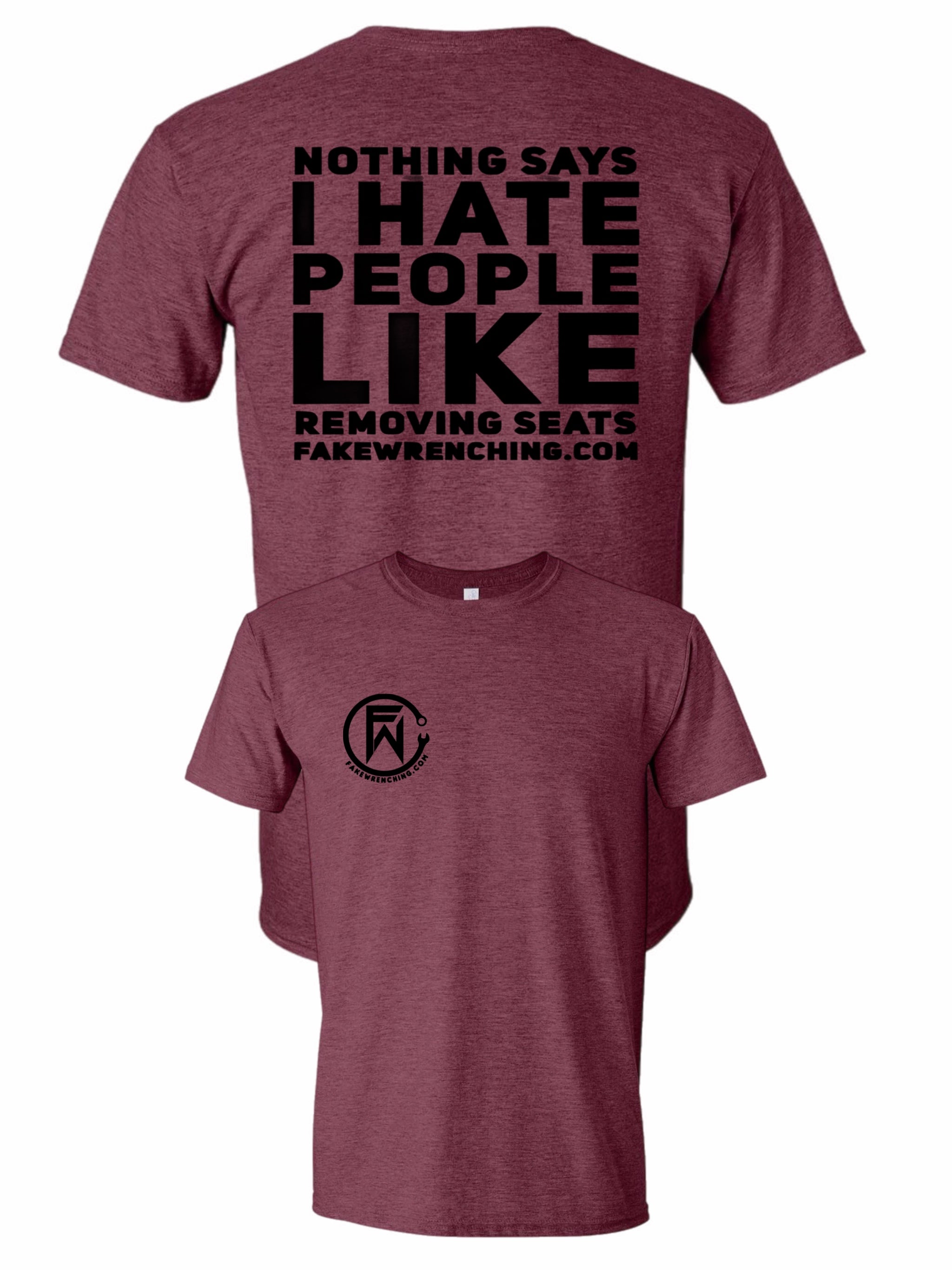 Removing seats unisex shirt