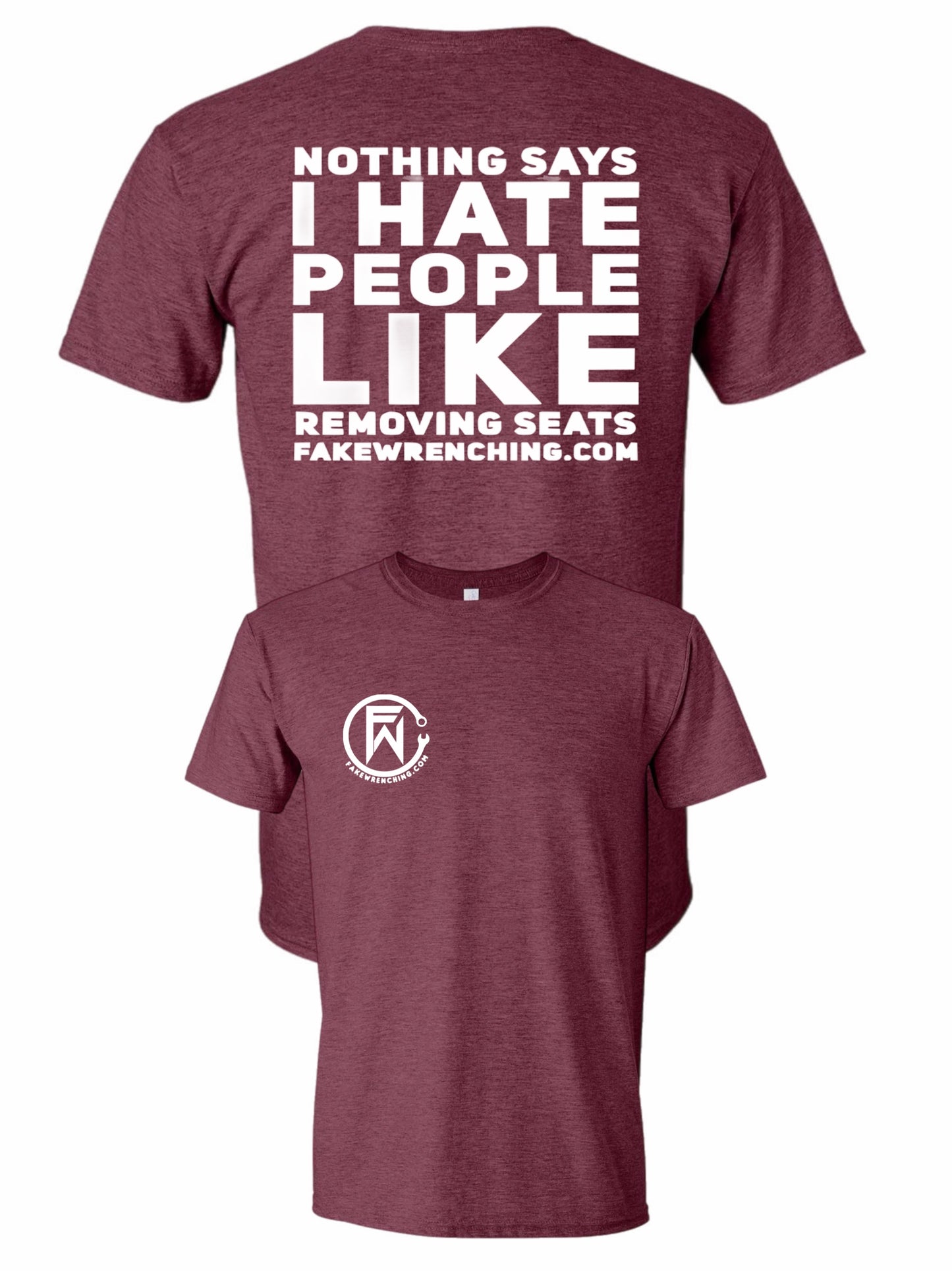 Removing seats unisex shirt