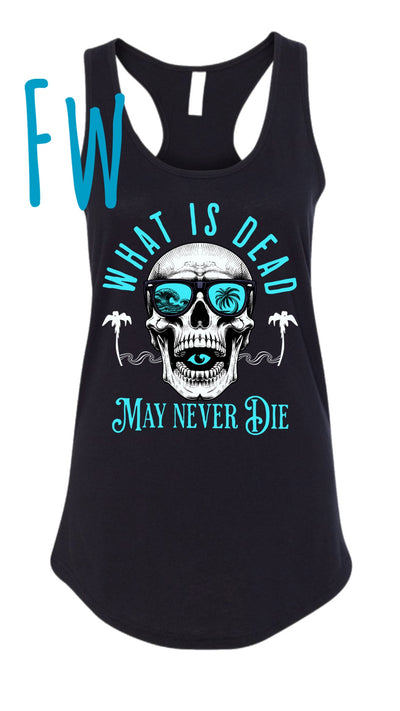 punk tank top front — What is dead tank