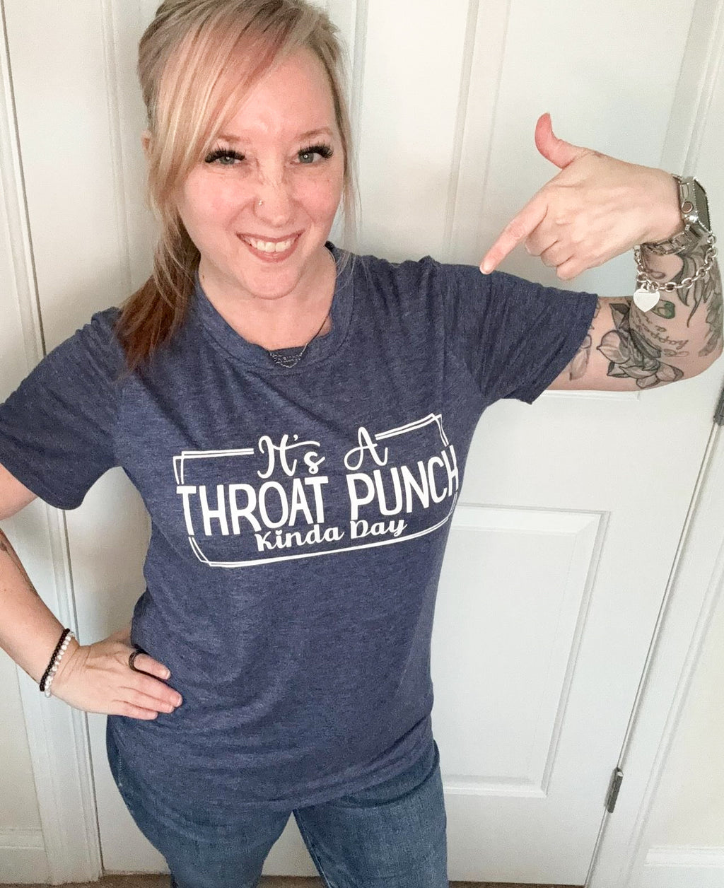 Throat Punch kinda day shirt