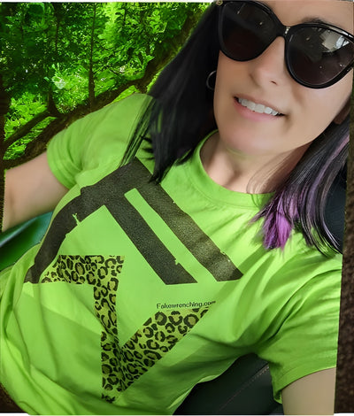 graphic tee front — Neon FW unisex shirt
