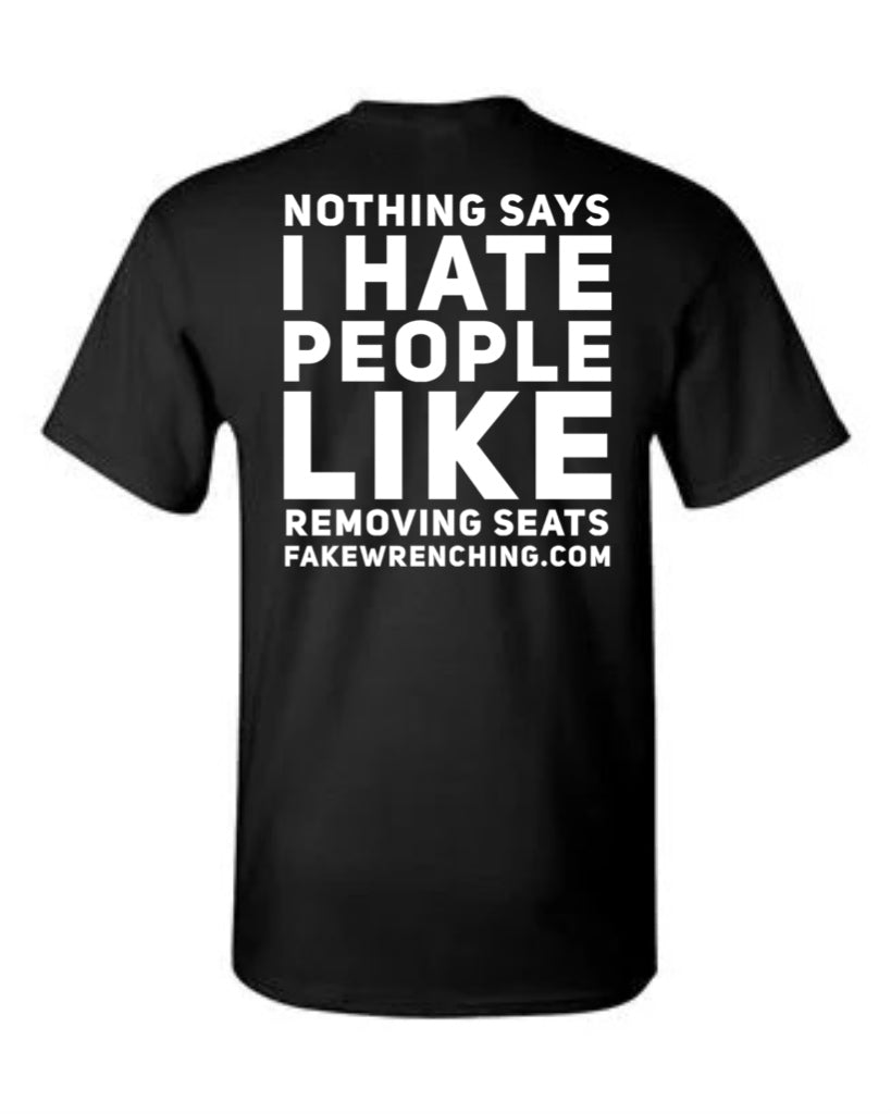 Removing seats unisex shirt