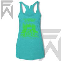 In A World Of 4Doors, Be A 2Door - Racerback Tank