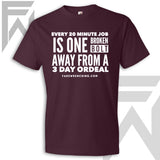 One Broken Bolt - Colored Unisex T-Shirt
