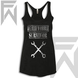 Death Wobble Survivor - Racerback Tank