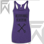 Death Wobble Survivor - Racerback Tank