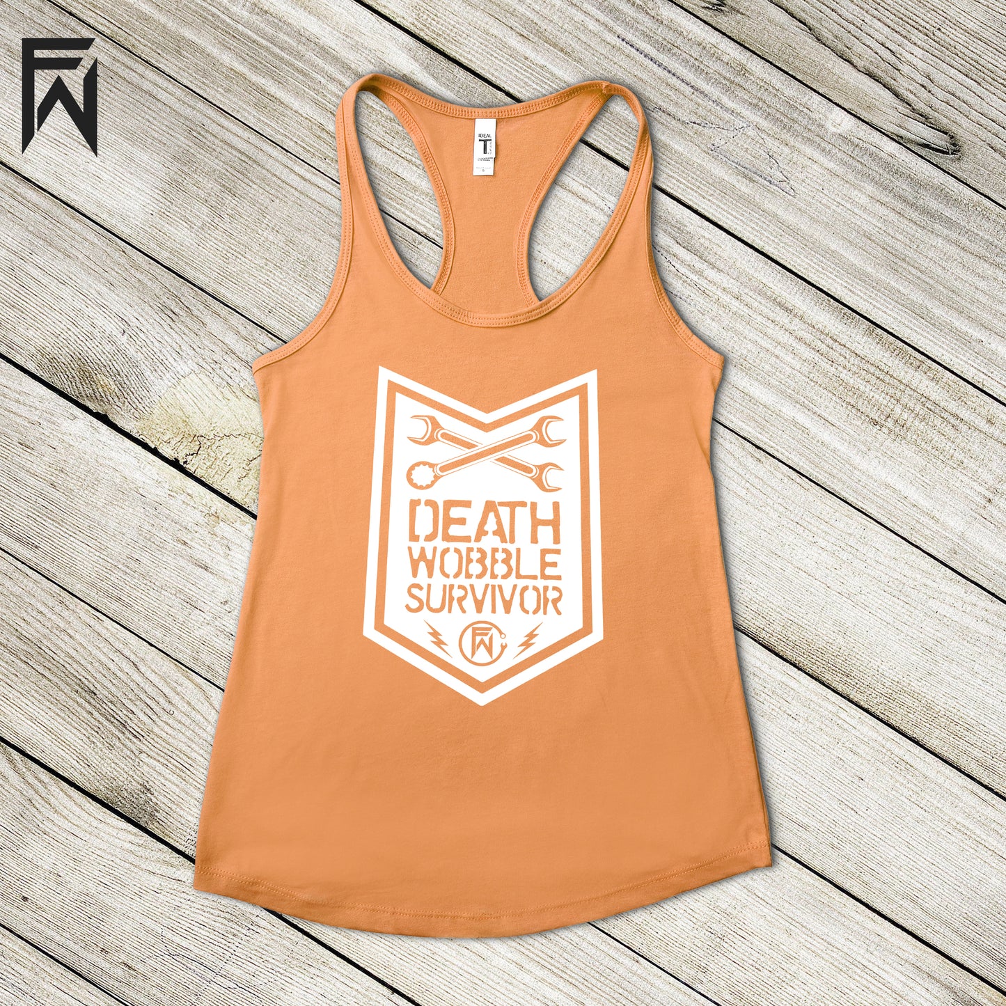 Peach Death Wobble Tank