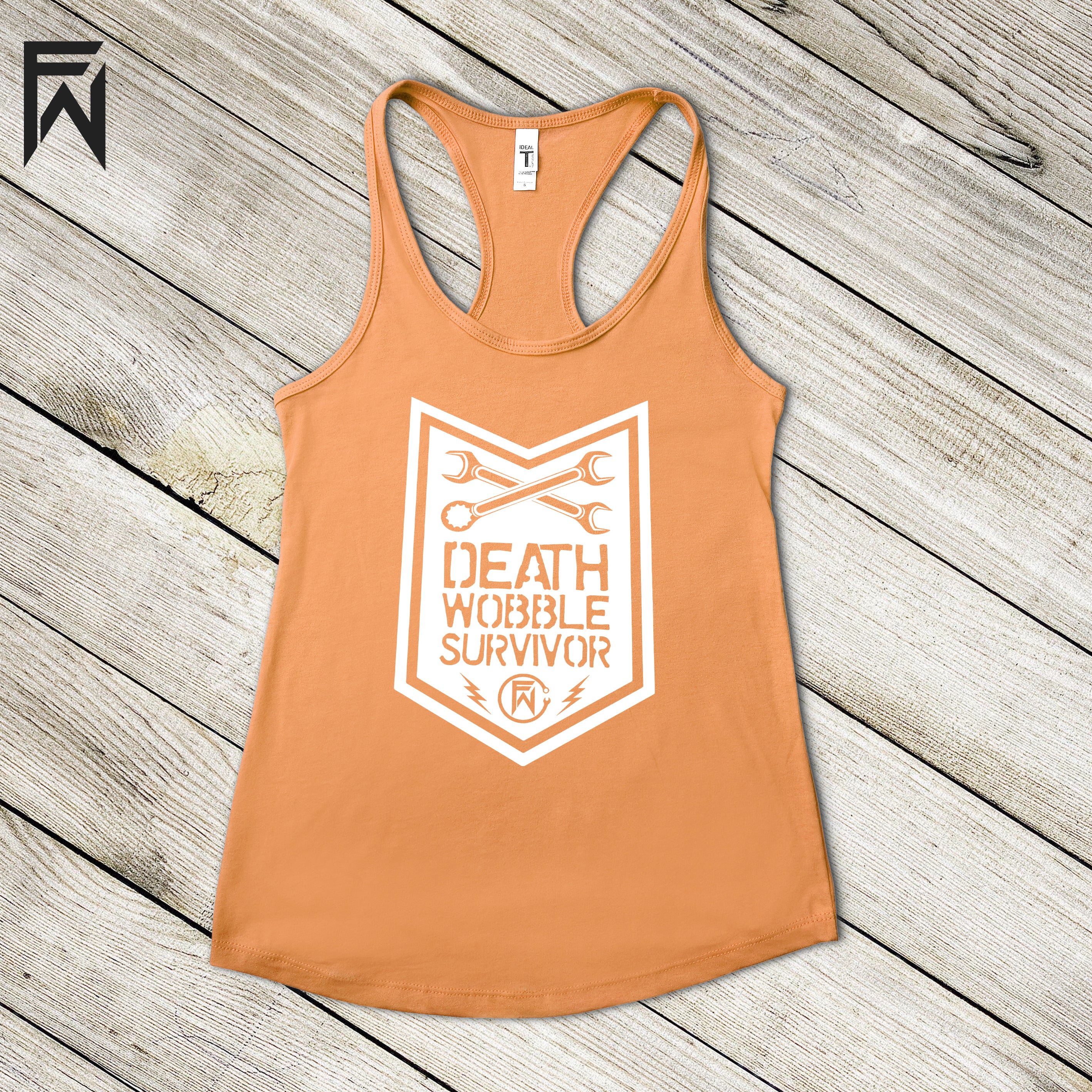 Peach Death Wobble Tank