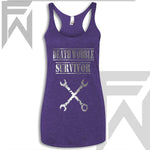 Death Wobble Survivor - Racerback Tank