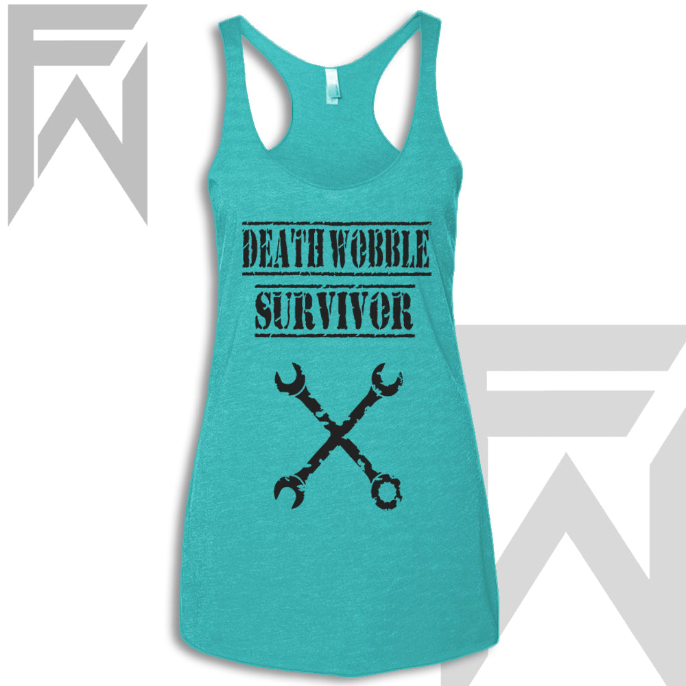 Death Wobble Survivor - Racerback Tank