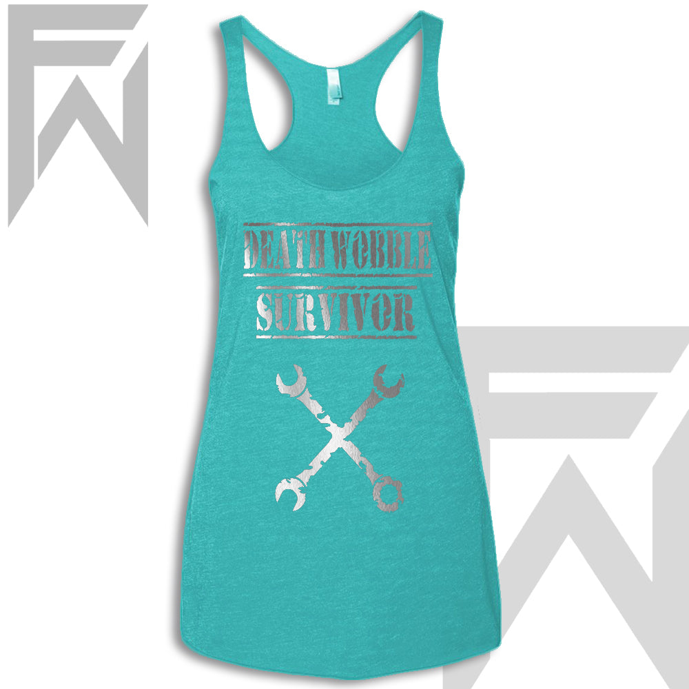Death Wobble Survivor - Racerback Tank