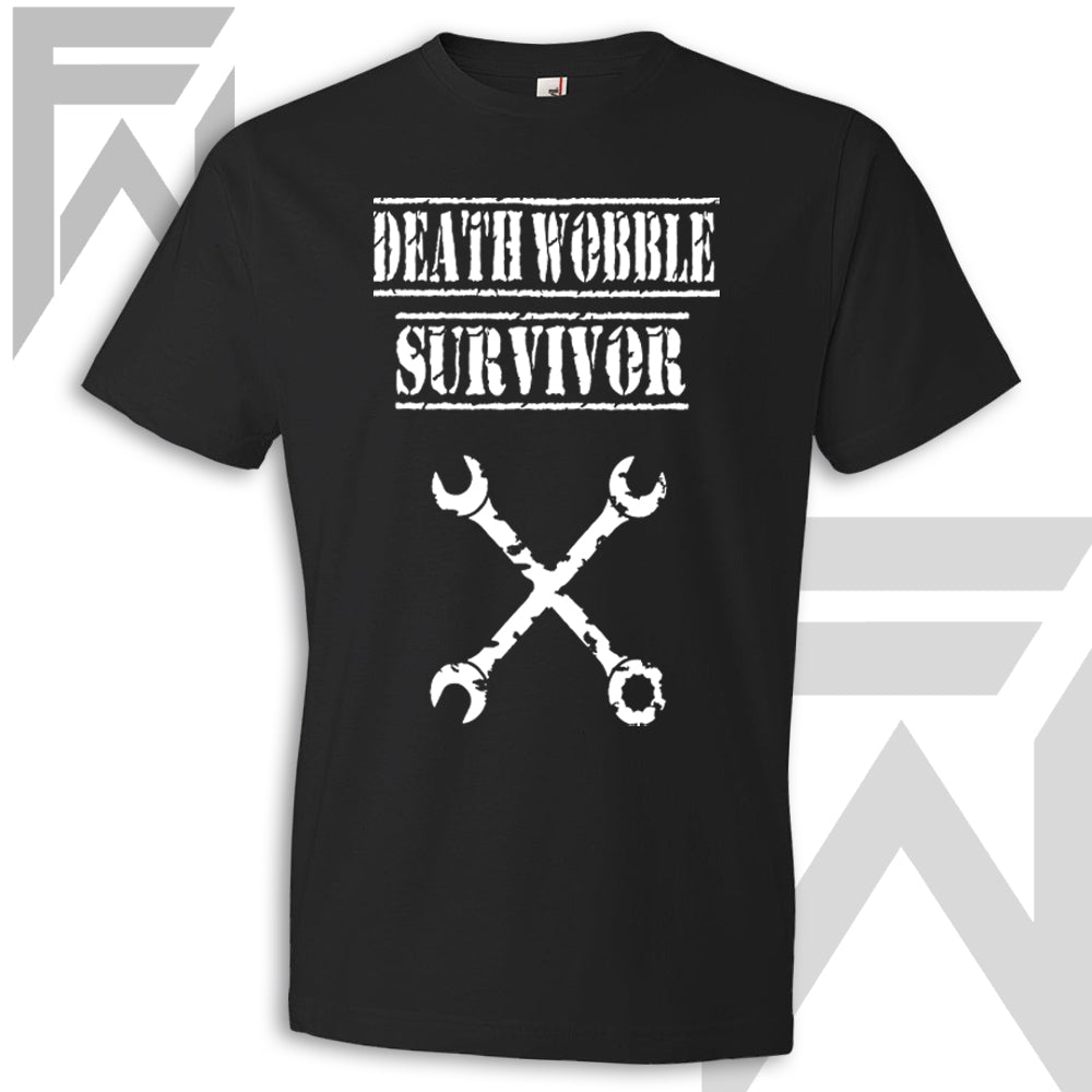 Death Wobble Survivor Black Shirt