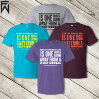 One Broken Bolt - Colored Unisex T-Shirt