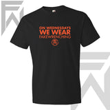 On Wednesdays We Wear FW - Black Unisex T-Shirt