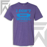 I Don't Even Wheel - Purple Unisex T-Shirt