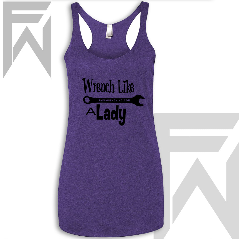 Wrench Like A Lady - Racerback Tank