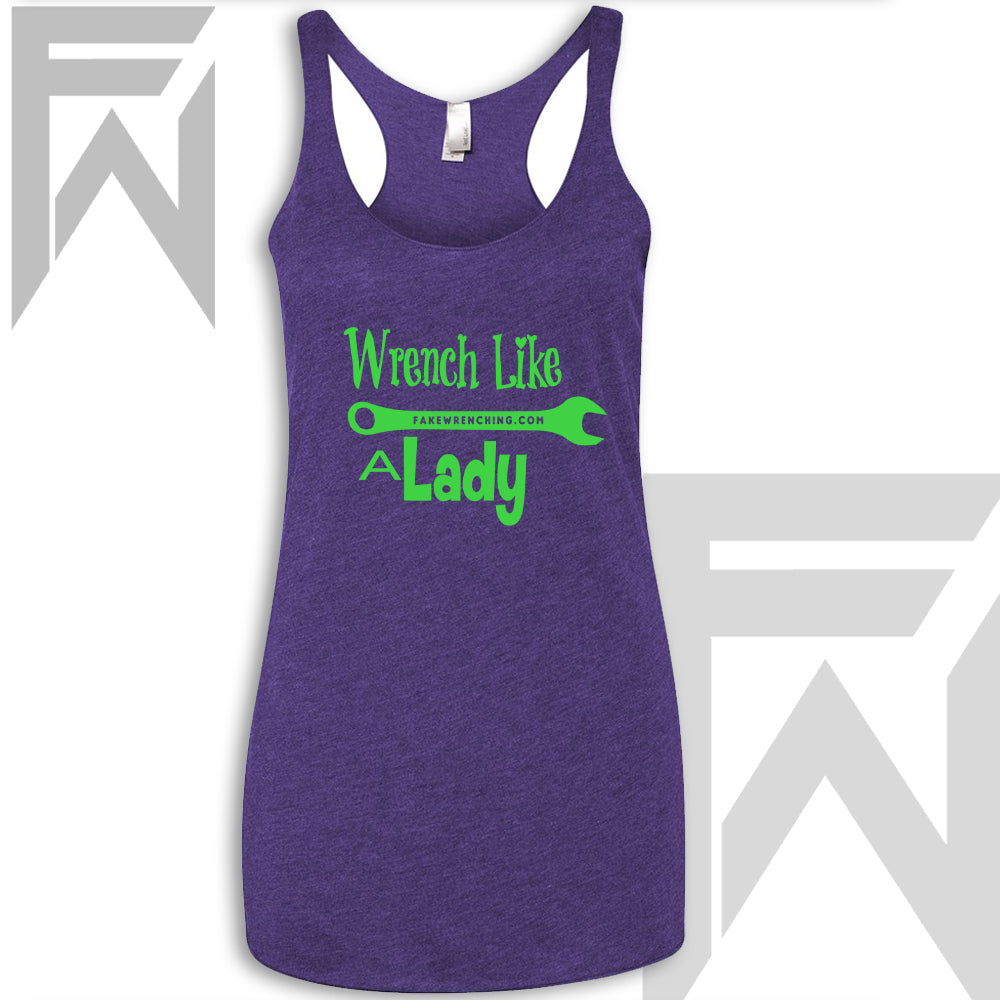 Wrench Like A Lady - Racerback Tank
