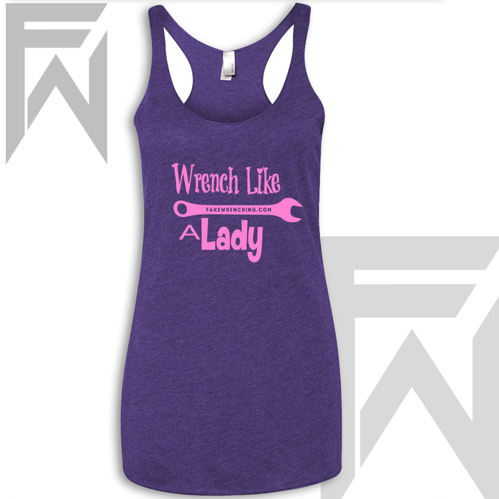 Wrench Like A Lady - Racerback Tank