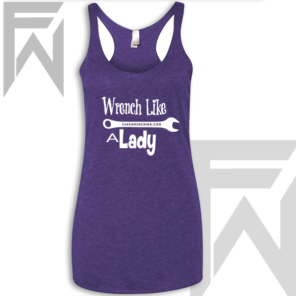 Wrench Like A Lady - Racerback Tank