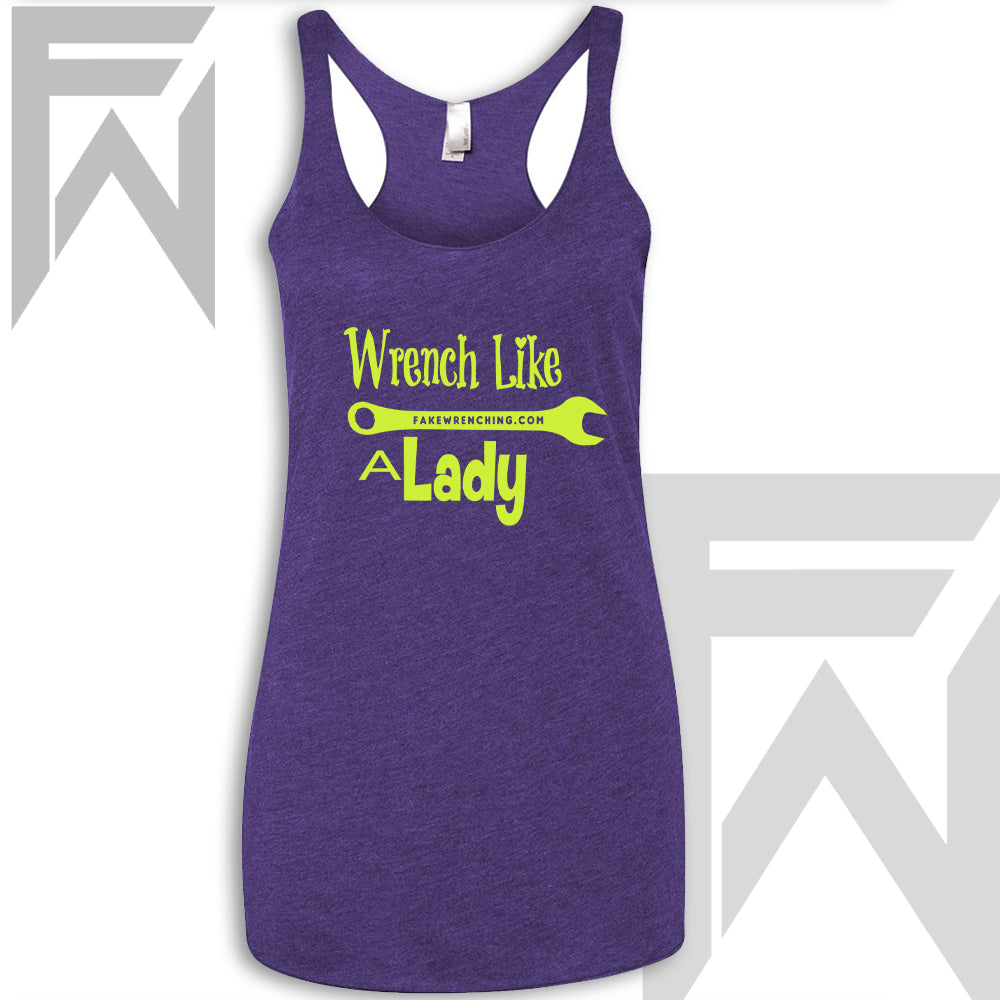 Wrench Like A Lady - Racerback Tank