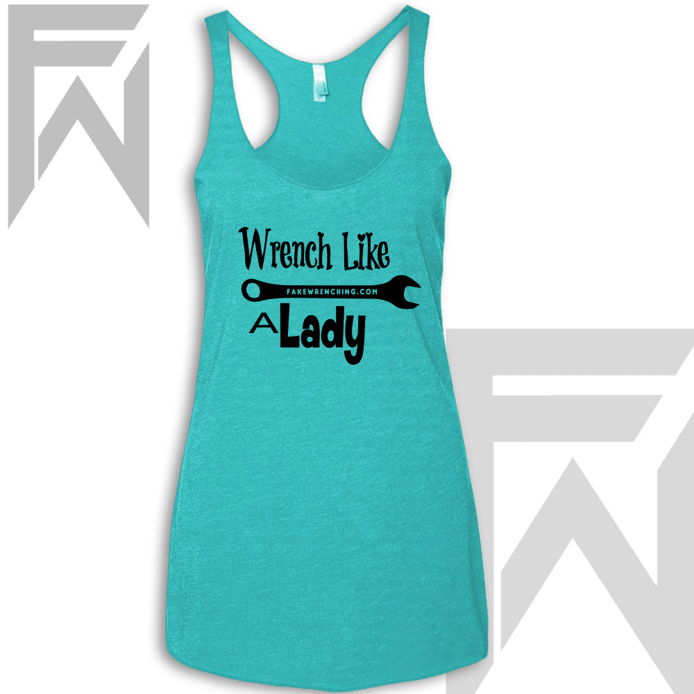 Wrench Like A Lady - Racerback Tank