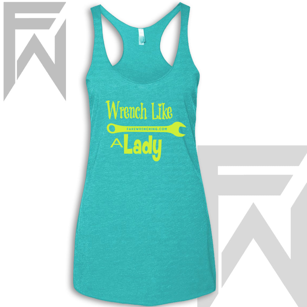 Wrench Like A Lady - Racerback Tank