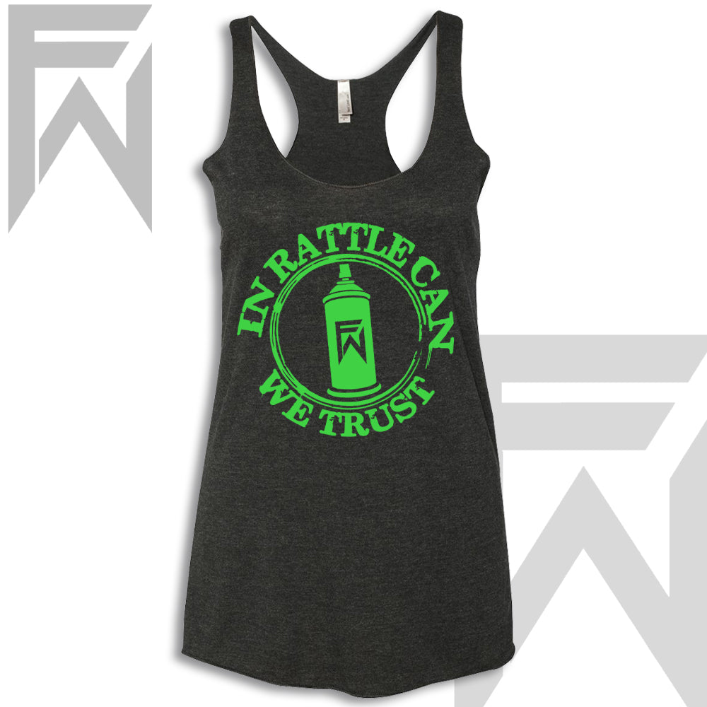 In Rattle Can We Trust - Racerback Tank