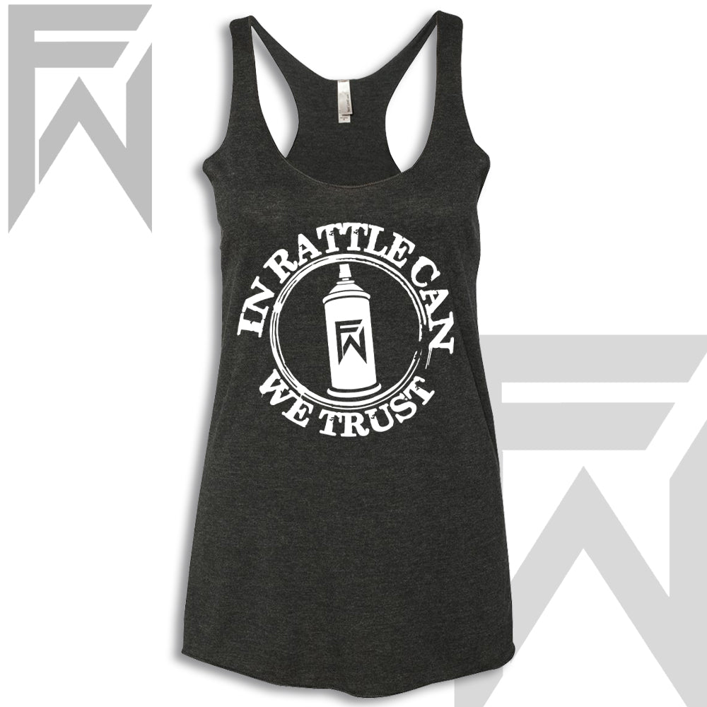 In Rattle Can We Trust - Racerback Tank