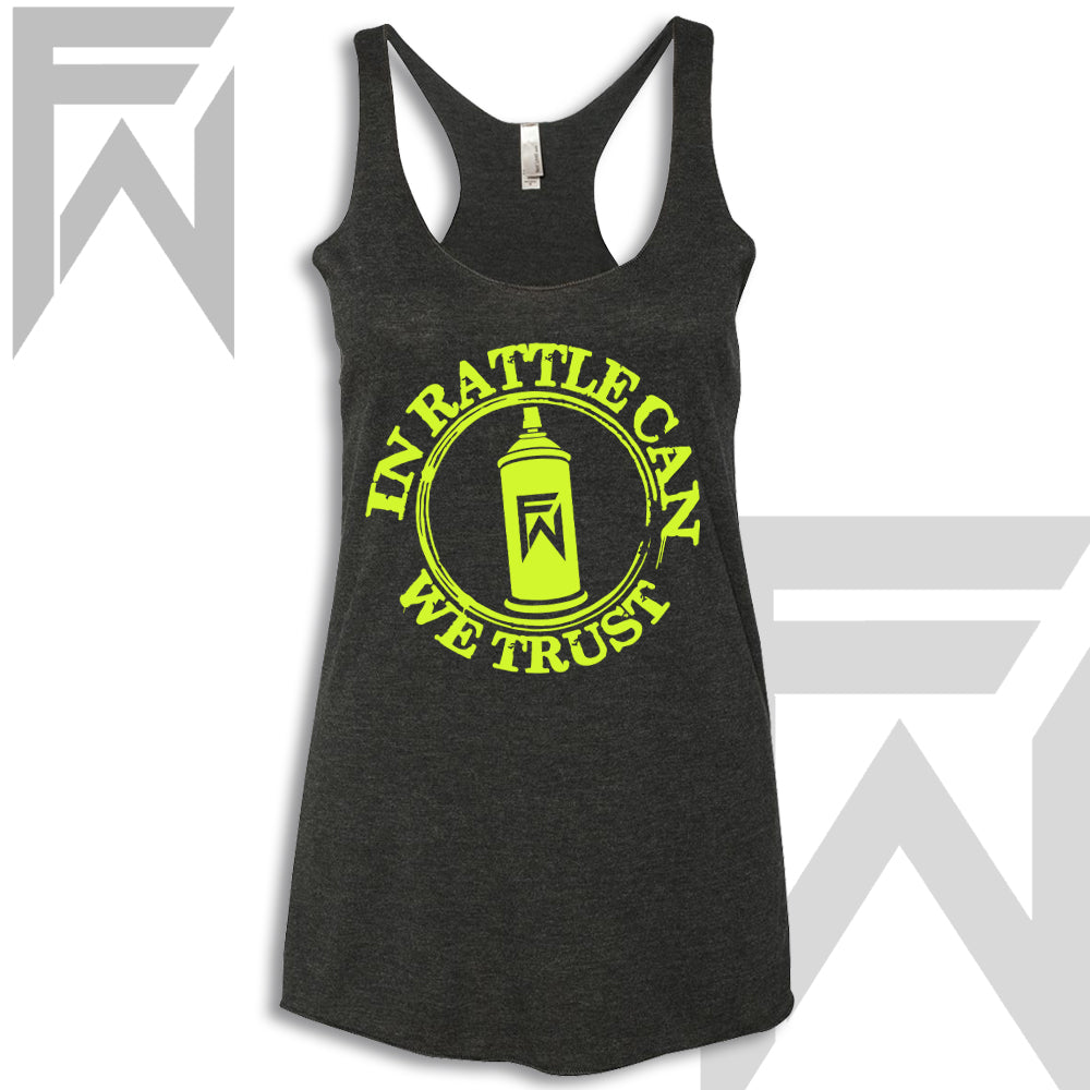 In Rattle Can We Trust - Racerback Tank