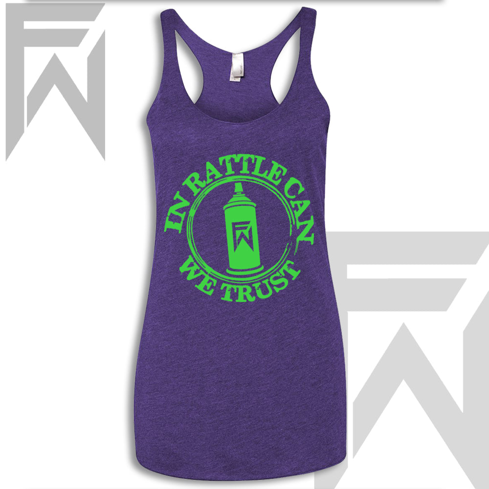 In Rattle Can We Trust - Racerback Tank