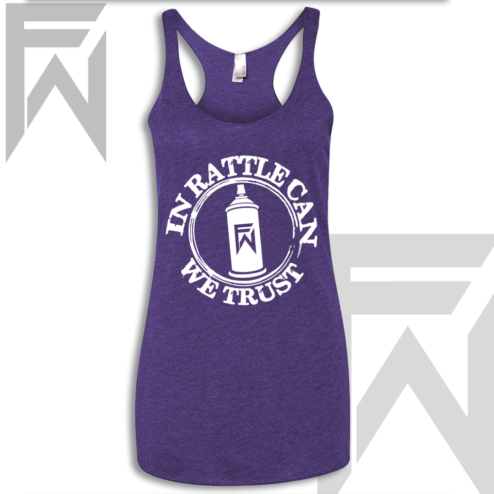 In Rattle Can We Trust - Racerback Tank