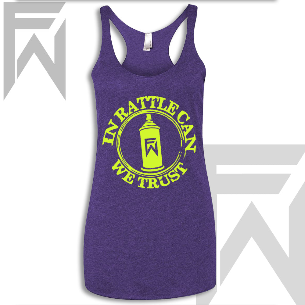 In Rattle Can We Trust - Racerback Tank