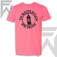 In Rattle Can We Trust - Unisex Color T-Shirt
