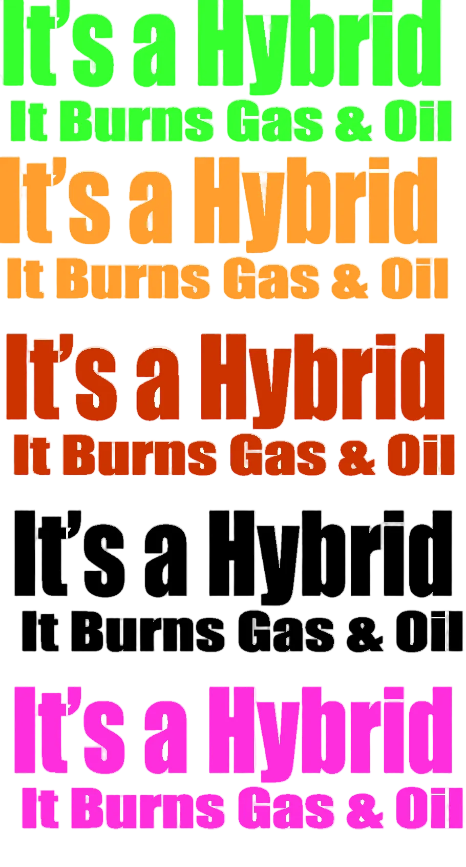Hybrid Decal
