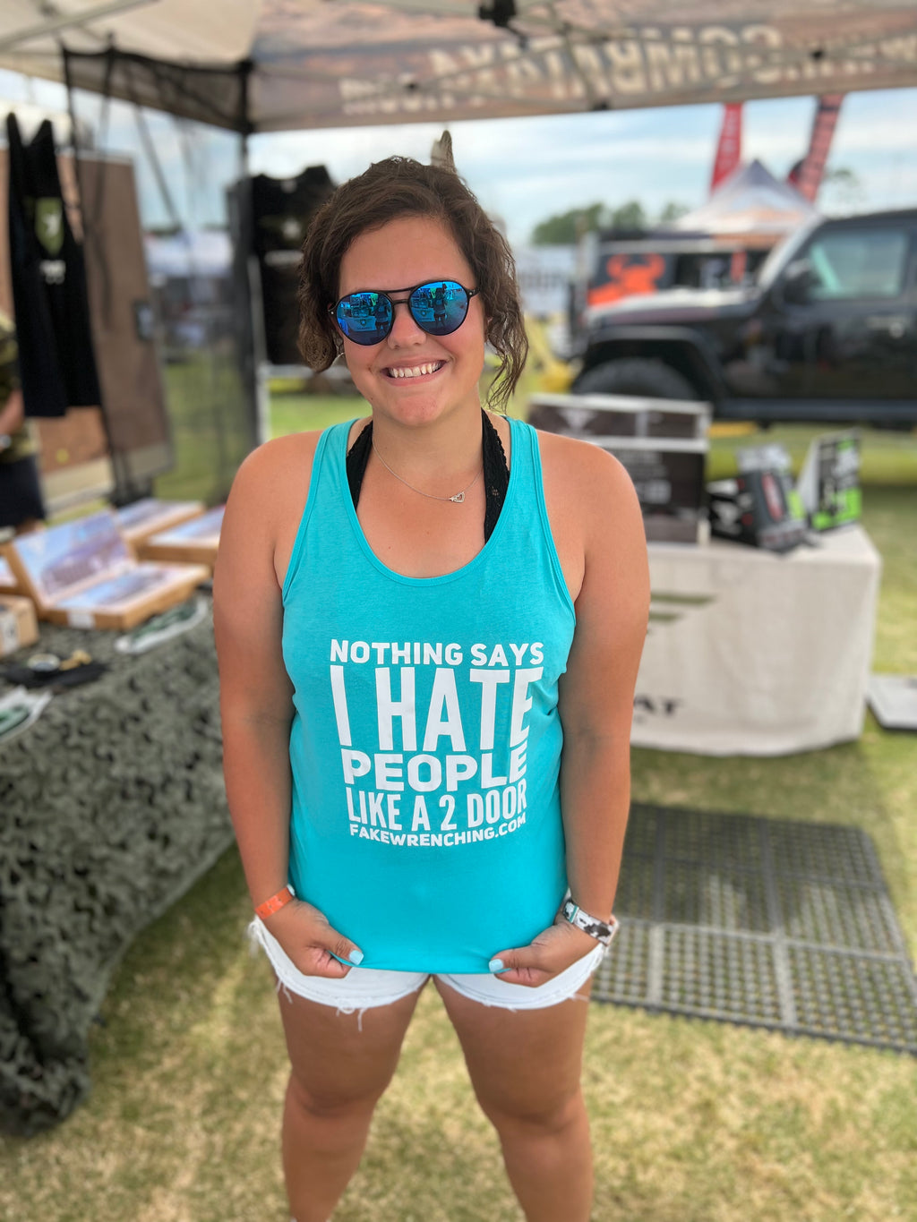 Nothing says I hate people like a 2 door tank