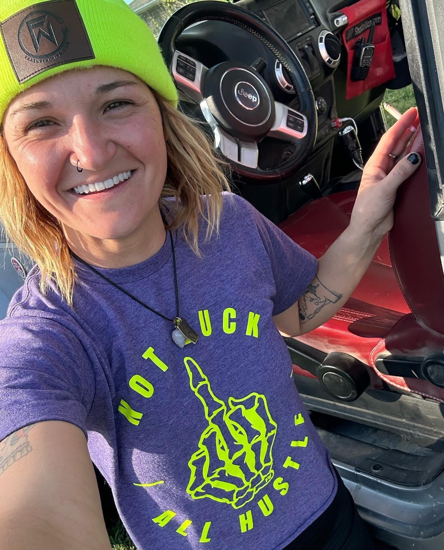 Not Luck all hustle unisex shirt