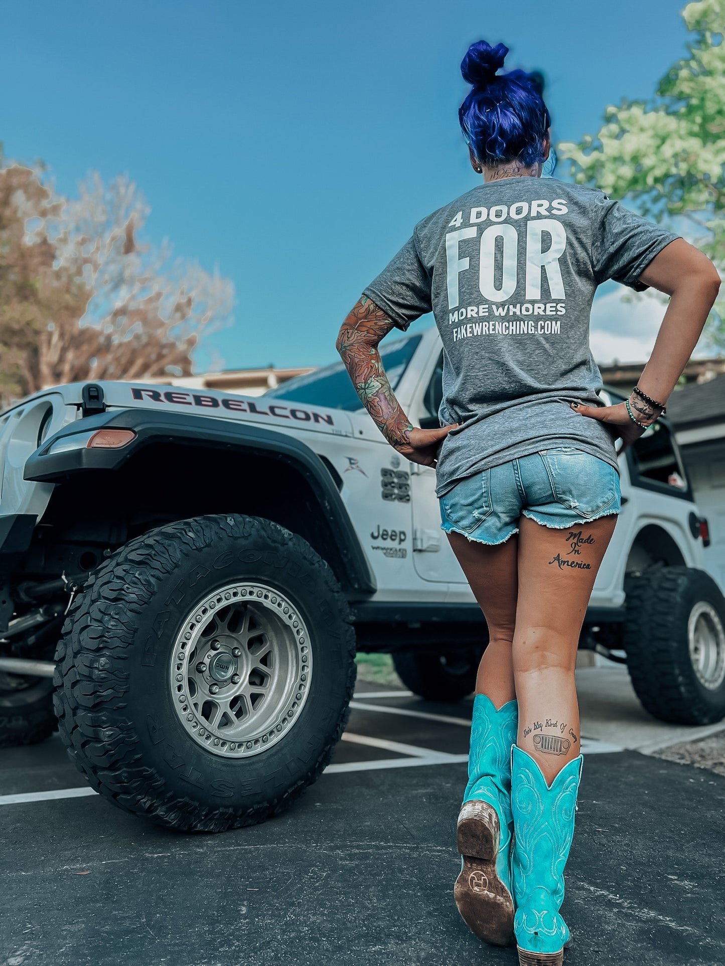 4 doors for more whores unisex shirt