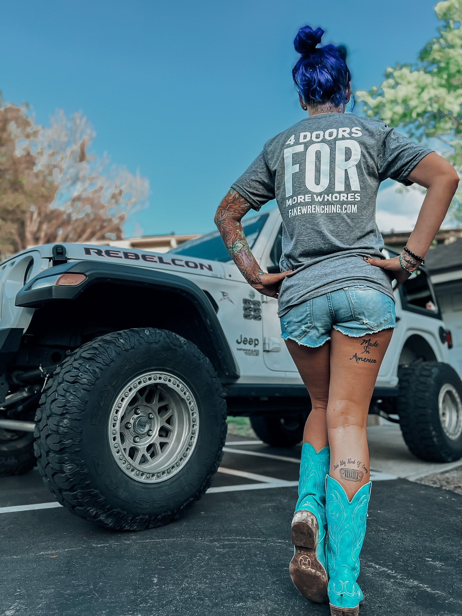 4 doors for more whores unisex shirt