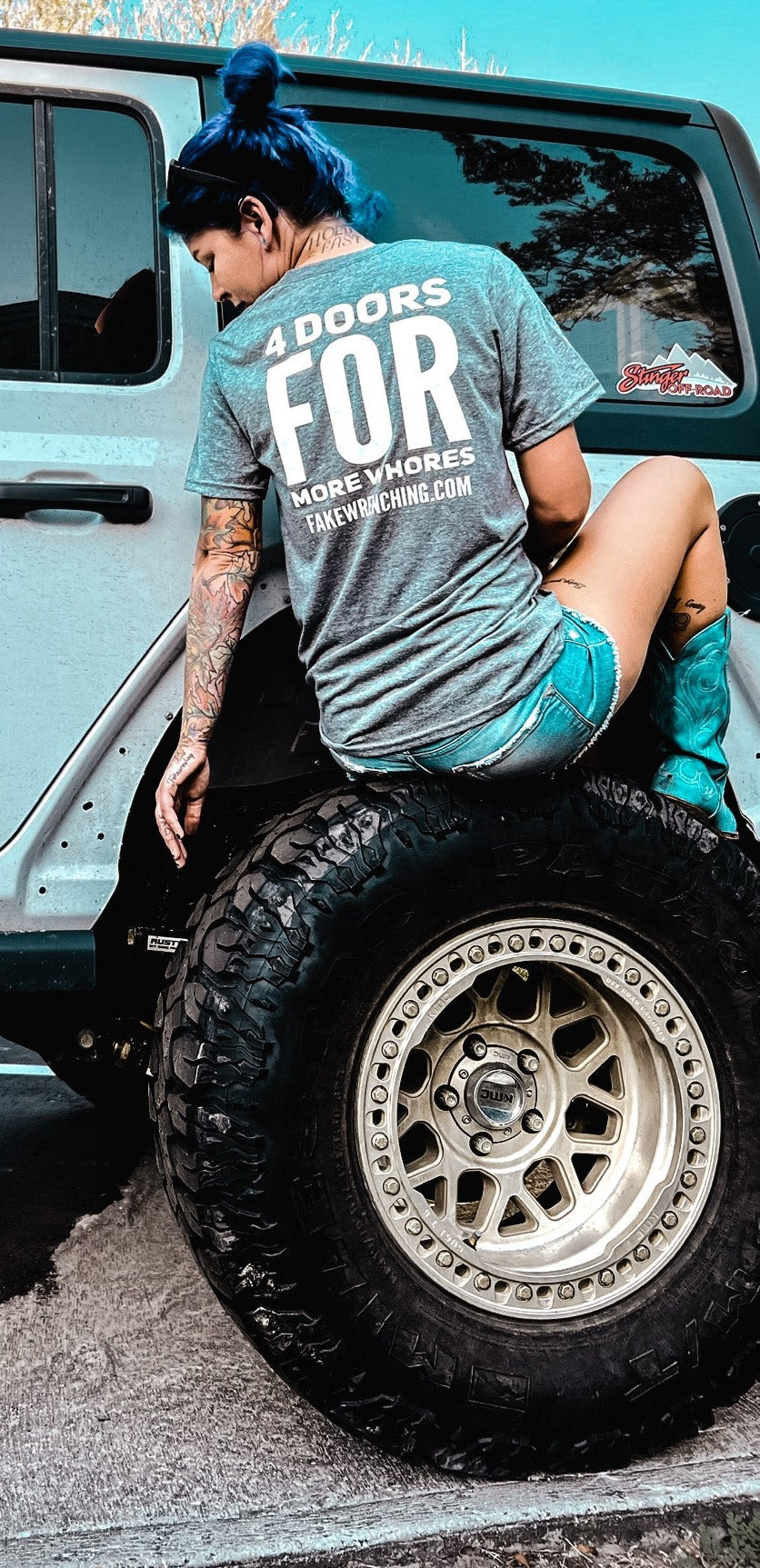 4 doors for more whores unisex shirt